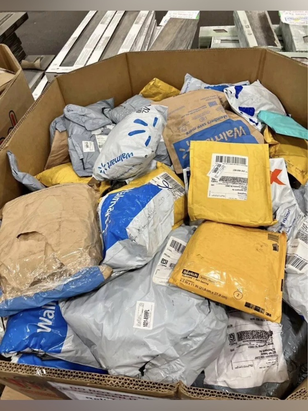Authentic Unclaimed Mailbox Packages!